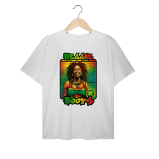 Nome do produto Reggae Roots - Camiseta Plus Size