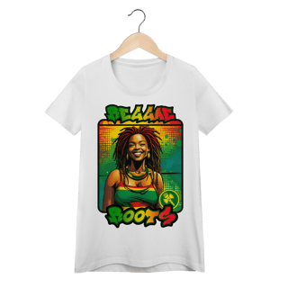 Nome do produto Reggae Roots - Camiseta Baby Look