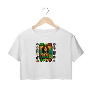 Nome do produto Reggae Roots - Camiseta Cropped