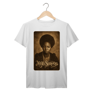 Nome do produto Nina Simone 01 - Camiseta Premium