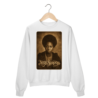 Nome do produto Nina Simone 01 - Moletom Suéter