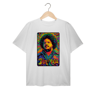Nome do produto Tim Maia - Camiseta Plus Size