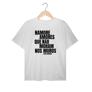 Nome do produto Namore Amores - Camiseta Plus Size