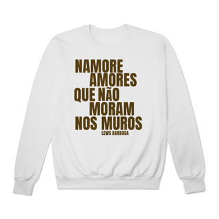 Nome do produto Namore Amores - Moletom Suéter