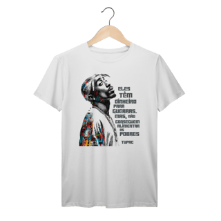Nome do produto Tupac Shakur - Camiseta Premium