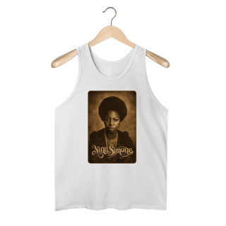 Nome do produto Nina Simone 01 - Camiseta Regata