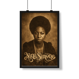 Nome do produto Nina Simone 01 - Poster Retrato