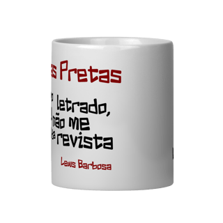 Nome do produto Páginas Pretas - Caneca