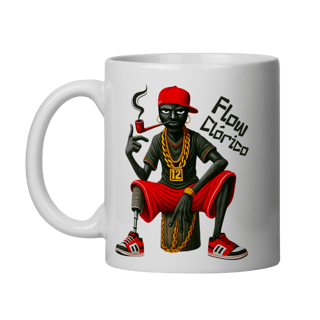 Nome do produto Mano Saci - Caneca de Porcelana