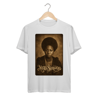 Nome do produto Nina Simone 01 - Camiseta Sport Dry UV