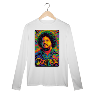 Nome do produto Tim Maia Psicodélico - Camiseta Manga Longa Sport Dry UV
