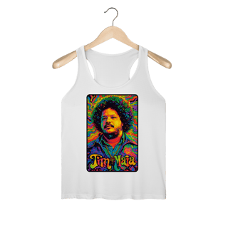 Nome do produto Tim Maia Psicodélico - Regata Feminina Sport Dry UV