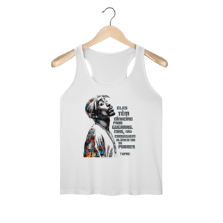 Nome do produto Frase do Tupac - Regata Feminina Sport Dry UV