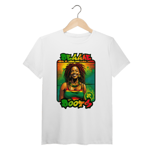 Nome do produto Reggae Roots - Camiseta de Algodão Peruano