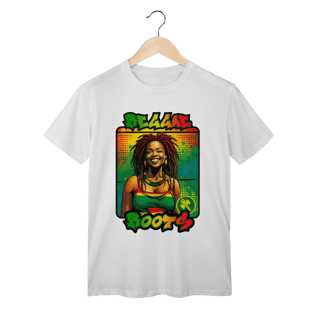 Nome do produto Reggae Roots - Camiseta Malha Cardada