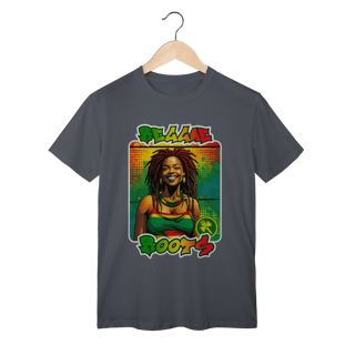 Nome do produto Reggae Roots - Camiseta Malha Cardada