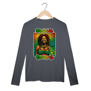 Nome do produto Reggae Roots - Camiseta Manga Longa Sport Dry UV