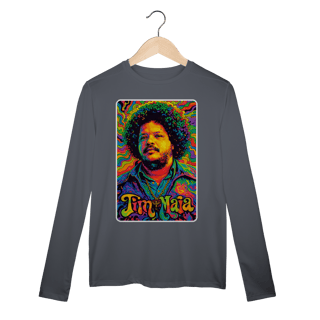 Nome do produto Tim Maia Psicodélico - Camiseta Manga Longa Sport Dry UV