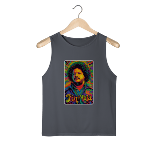 Nome do produto Tim Maia Psicodélico - Regata Masculina Sport Dry UV