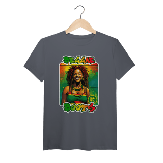 Nome do produto Reggae Roots - Camiseta de Algodão Peruano