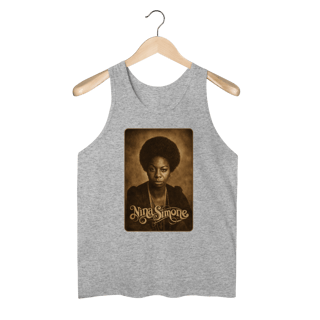 Nome do produto Nina Simone 01 - Camiseta Regata