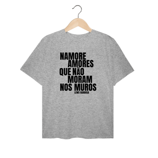 Nome do produto Namore Amores - Camiseta Plus Size