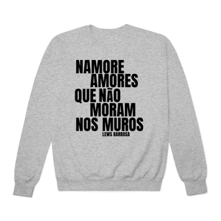 Nome do produto Namore Amores - Moletom Suéter