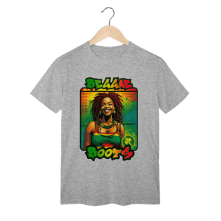 Nome do produto Reggae Roots - Camiseta Malha Cardada