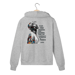 Nome do produto Frase do Tupac - Moletom com Ziper