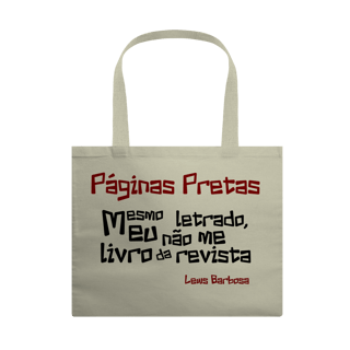 Nome do produto Páginas Pretas - Ecobag