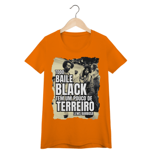 Nome do produto Baile Black (Soul Train) - Camiseta Baby Look