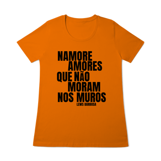 Nome do produto Namore Amores - Camiseta Baby Look