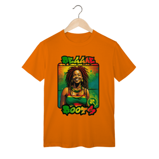 Nome do produto Reggae Roots - Camiseta Malha Cardada