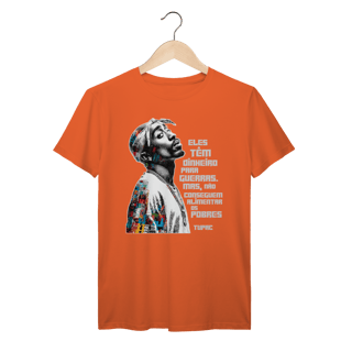Nome do produto Tupac Shakur - Camiseta Premium