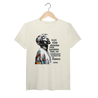 Nome do produto Frase do Tupac - Camiseta de Algodão Peruano