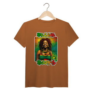 Nome do produto Reggae Roots - Camiseta de Algodão Peruano