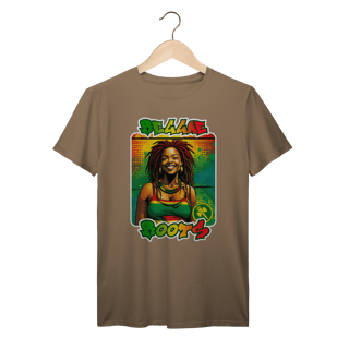 Nome do produto Reggae Roots - Camiseta Premium