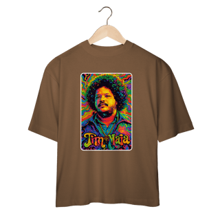 Nome do produto Tim Maia Psicodélico - Camiseta Oversized