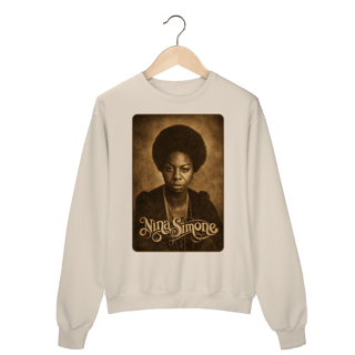 Nome do produto Nina Simone 01 - Moletom Suéter