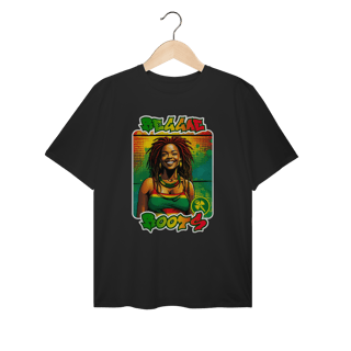 Nome do produto Reggae Roots - Camiseta Plus Size