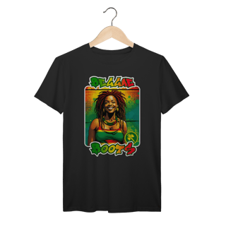 Nome do produto Reggae Roots - Camiseta Premium