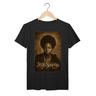Nome do produto Nina Simone 01 - Camiseta Premium