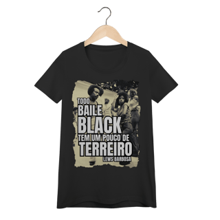Nome do produto Baile Black (Soul Train) - Camiseta Baby Look