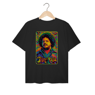 Nome do produto Tim Maia - Camiseta Plus Size