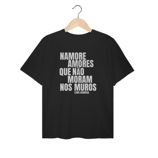 Nome do produto Namore Amores - Camiseta Plus Size