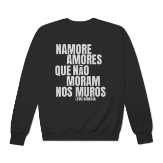 Nome do produto Namore Amores - Moletom Suéter