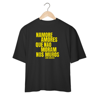 Nome do produto Namore Amores - Camiseta Oversized
