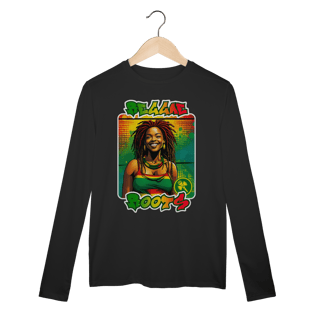 Nome do produto Reggae Roots - Camiseta Manga Longa Sport Dry UV