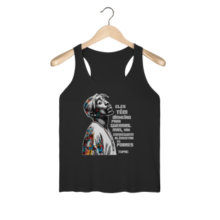 Nome do produto Frase do Tupac - Regata Feminina Sport Dry UV