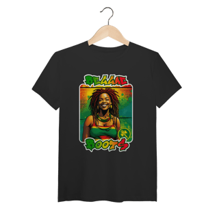 Nome do produto Reggae Roots - Camiseta de Algodão Peruano